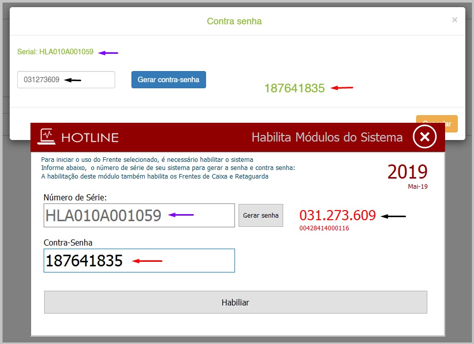 habilita cliente